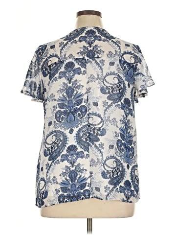 Faith and Joy Short Sleeve Blouse (view 2)