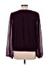 Boston Proper Burgundy Long Sleeve Blouse Size L - photo 2