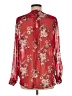 Kut from the Kloth 100% Polyester Red Long Sleeve Blouse Size M - photo 2