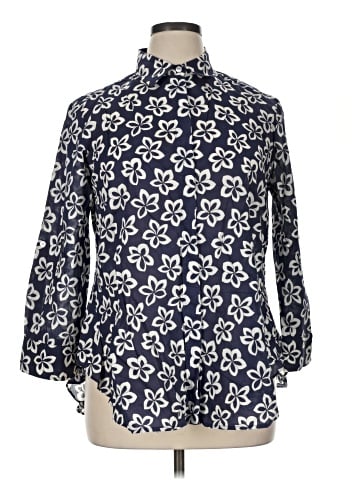 Finley 3/4 Sleeve Blouse (view 1)