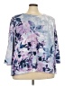 Allison Daley Purple 3/4 Sleeve Top Size 3X - photo 1