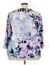 Allison Daley Purple 3/4 Sleeve Top Size 3X - photo 2
