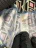 Lularoe Print Teal Casual Pants Size 1X (Tall & Curvy) - photo 7