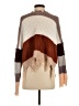 Miracle Color Block Brown Pullover Sweater Size S - photo 2