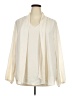 The Limited 100% Polyester Ivory Long Sleeve Blouse Size 3X - photo 1
