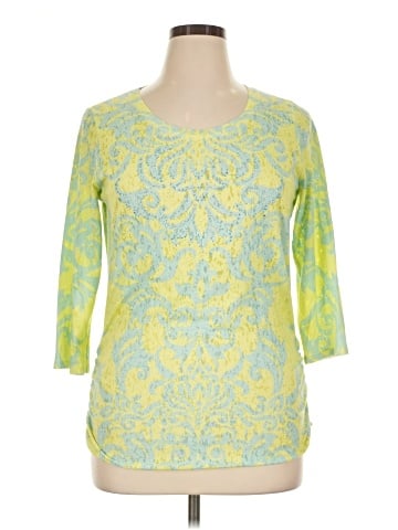 New Directions 3/4 Sleeve Blouse (view 1)