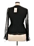 Missguided 100% Polyester Black Long Sleeve Blouse Size 14 - photo 2