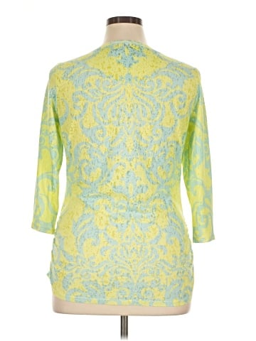 New Directions 3/4 Sleeve Blouse (view 2)
