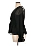 Missguided 100% Polyester Black Long Sleeve Blouse Size 14 - photo 5