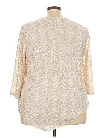 Alfred Dunner 3/4 Sleeve Top (view 2)