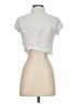 Love Notes 100% Rayon White Short Sleeve Blouse Size S - photo 2