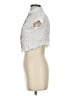 Love Notes 100% Rayon White Short Sleeve Blouse Size S - photo 5