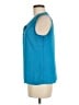 Violet & Claire 100% Polyester Blue Sleeveless Blouse Size M - photo 5