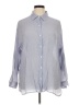 Max Studio Blue Long Sleeve Button-Down Shirt Size XL - photo 1