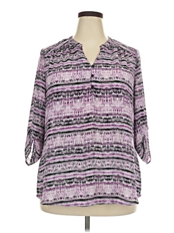 Faded Glory 3/4 Sleeve Blouse (view 1)