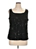Alex Evenings Black Sleeveless Blouse Size XL (estimated) - photo 1