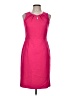 Kasper 100% Polyester Pink Cocktail Dress Size 6 - photo 1