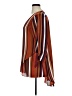 Cato Stripes Brown Orange 3/4 Sleeve Blouse Size XL - photo 5