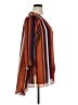 Cato Stripes Brown Orange 3/4 Sleeve Blouse Size XL - photo 4