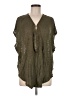 Express Green 3/4 Sleeve Blouse Size M - photo 1