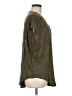 Express Green 3/4 Sleeve Blouse Size M - photo 4