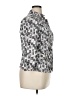 St. John Print Gray Jacket Size 14 - photo 4