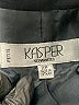 Kasper 100% Polyester Black Blazer Size 2 Petite - photo 6