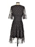 Max Studio Paisley Black Casual Dress Size S - photo 2