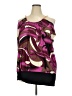 Goddess Purple Sleeveless Blouse Size 2X - photo 1