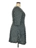 Maison Jules Argyle Teal Casual Dress Size XL - photo 4