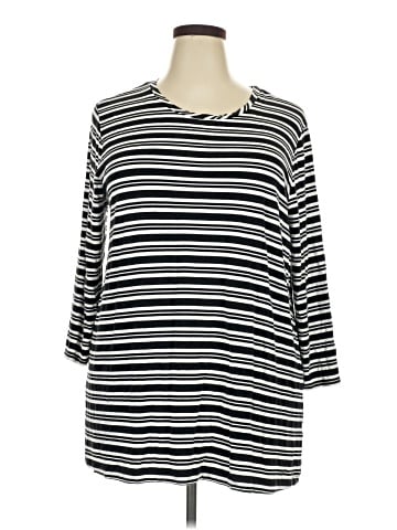 Liz Claiborne Career 3/4 Sleeve Top (view 1)