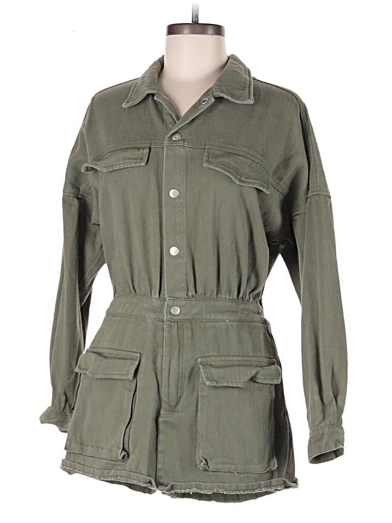 Pre-owned Idem Ditto Romper In Green