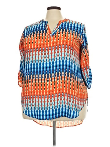 Cato 3/4 Sleeve Blouse (view 1)