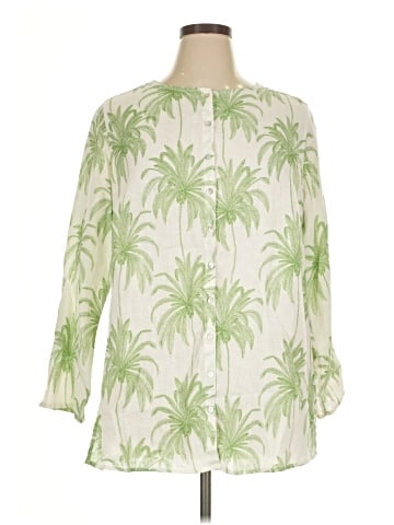 Tahari 3/4 Sleeve Blouse (view 1)