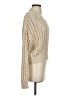 Brunello Cucinelli 100% Cotton Metallic Tan Pullover Sweater Size S - photo 4
