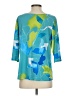 Clara Sun Woo Teal 3/4 Sleeve Top Size XS - photo 2