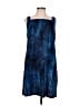 DKNY 100% Polyester Stars Blue Cocktail Dress Size 10 - photo 1
