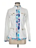 Boston Proper Print White Jacket Size M - photo 1
