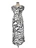 Kindred Graphic Silver Cocktail Dress Size 1X - photo 2