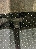 Halogen 100% Polyester Polka Dots Black Casual Pants Size L - photo 7