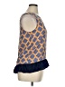 Creative Commune 100% Polyester Blue Sleeveless Blouse Size XL - photo 4