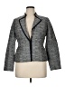 Tory Burch Chevron-herringbone Gray Blazer Size 14 - photo 1