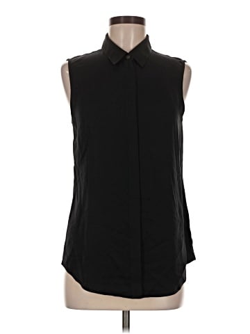 Theory Sleeveless Button-Down Shirt (view 1)