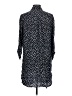 Ellen Tracy Polka Dots Black Long Sleeve Blouse Size L - photo 2