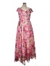 Xscape 100% Polyester Floral Pink Cocktail Dress Size 16 - photo 1
