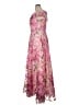 Xscape 100% Polyester Floral Pink Cocktail Dress Size 16 - photo 5