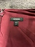 Express 100% Polyester Burgundy Cocktail Dress Size XS - photo 7