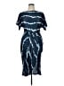 ChicMe Tie-dye Blue Casual Dress Size XL - photo 1