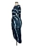 ChicMe Tie-dye Blue Casual Dress Size XL - photo 5