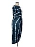 ChicMe Tie-dye Blue Casual Dress Size XL - photo 4